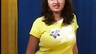Burdened Indian beauty Sanjana in a steamy and tantalizing porn video.